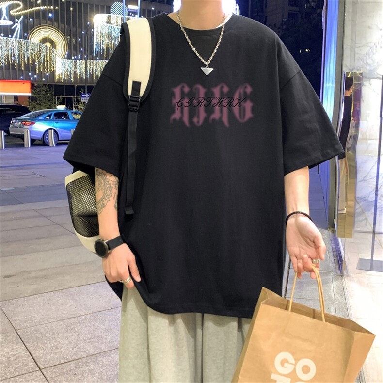 230g重磅纯棉!夏季短袖t恤男半袖男DSA028-MDT2314-P25,男装T恤,电商A028