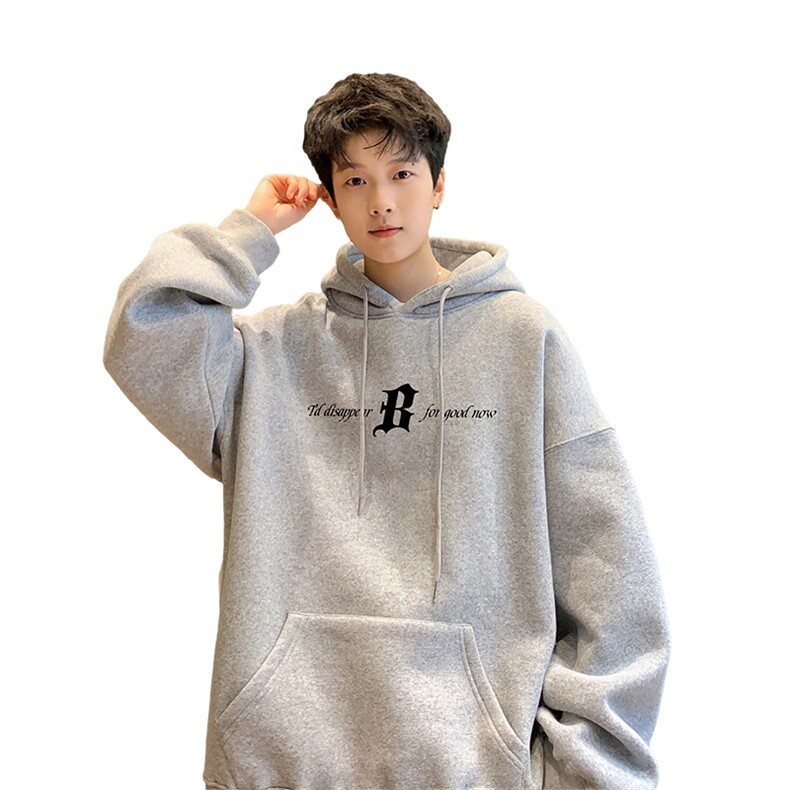 ！连帽圆领卫衣男装港风帽衫男LM110-P35,男装卫衣,电商B367