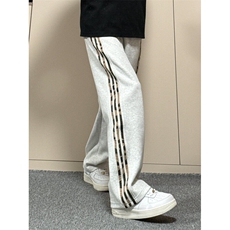 迷彩条纹裤子男春秋美式百搭卫裤直筒休闲运动长裤K176HH-特P38，男装休闲裤，星座1007（原301D）