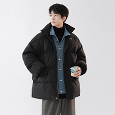 抖音直播2023牛仔假两件棉衣棉服无影墙8218P118严控-158，男装棉衣，电商A030