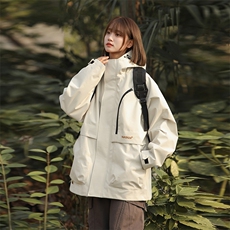 新款现货户外连帽夹克男冲锋衣外套JK817-P80，男装夹克，星座1204-3