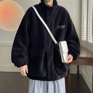 D329-QM544-特P100-控158冬季加厚羊羔毛棉衣工装外套图片