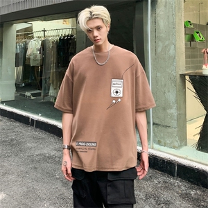 230g重磅纯棉! 夏季短袖t恤男半袖男DSA028-MDT21L125-P25图片