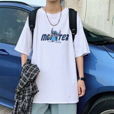 ！2023夏季新款男士短袖T恤宽松百搭半袖体恤衫T2153P25，男装T恤，电商B220