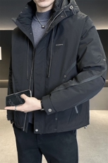 标50白鸭绒冬季外套2025新款男士羽绒服C317-Y9957-P215，男装羽绒服，电商C317