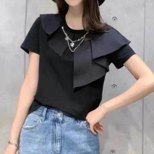 夏季新款潮T，女装，摩 歌