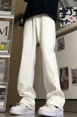 美式复古微喇牛仔裤直筒宽松阔腿休闲长裤子KTM001-P36【特价】，男装牛仔裤，电商A007