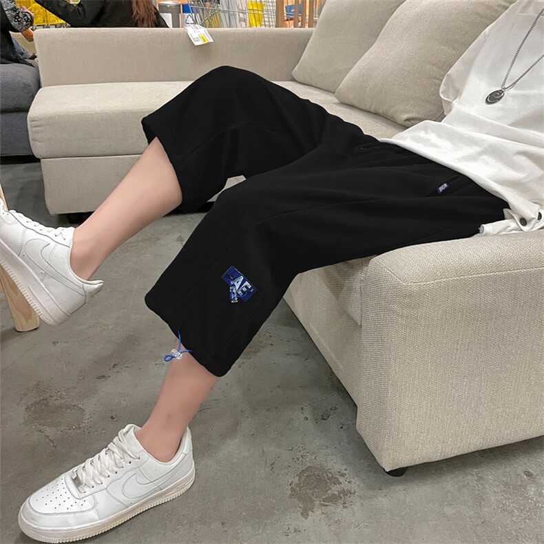 ！2023夏季男士七分裤百搭短裤宽松运动六分休闲裤子DK02P40,男装休闲裤,电商B220