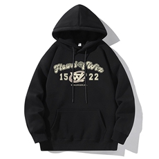 抖音得物高品质印花连帽卫衣秋冬装美式宽松连帽纯色卫衣ADL114，男装卫衣，电商A443