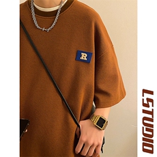 潮牌短袖t恤男士夏季重磅春秋23新款上衣服潮流-JK23223-P25控38，男装T恤，星座605(原A050)