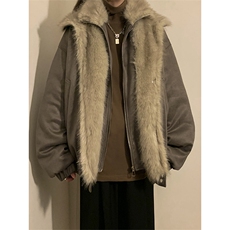 主推冬季假两件座山雕加厚外套潮加厚棉衣XZ102B-1M816-P145，男装棉衣，星座102B-1