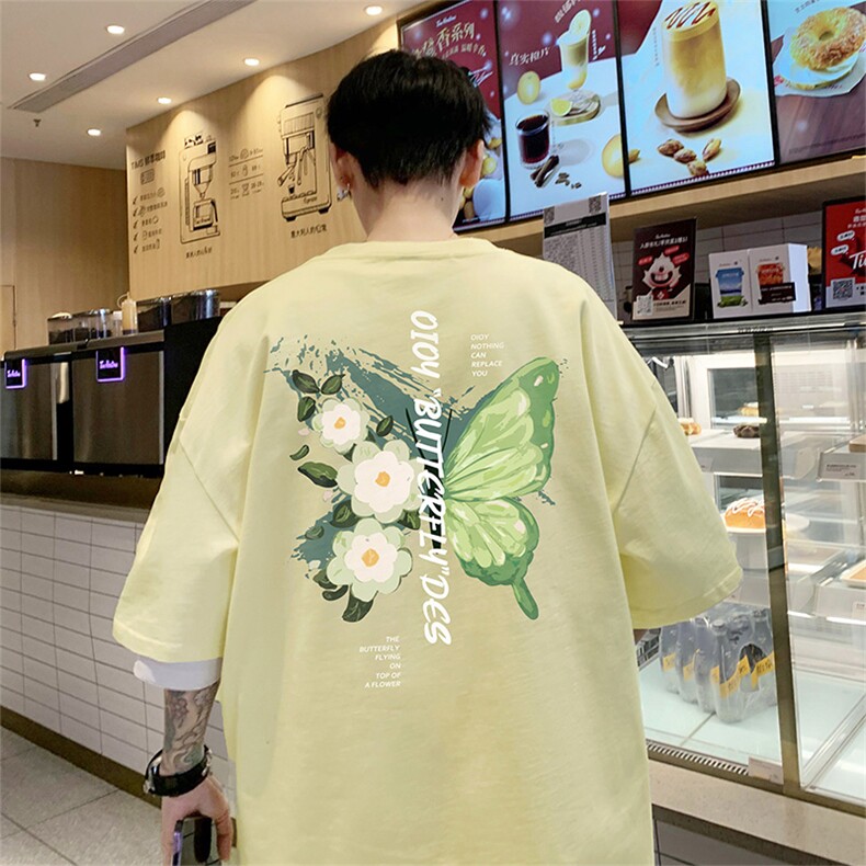 已注册薄荷曼波直播短袖T重磅280克TB4391批30纯棉220克T4391P25图片