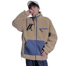 棉衣男冬季新款宽松韩版复古羊羔绒加厚外套A436-902，男装棉衣，电商A436