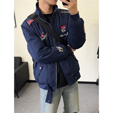 AA2100P68美式复古徽章夹克外套，男装夹克，电商B323A