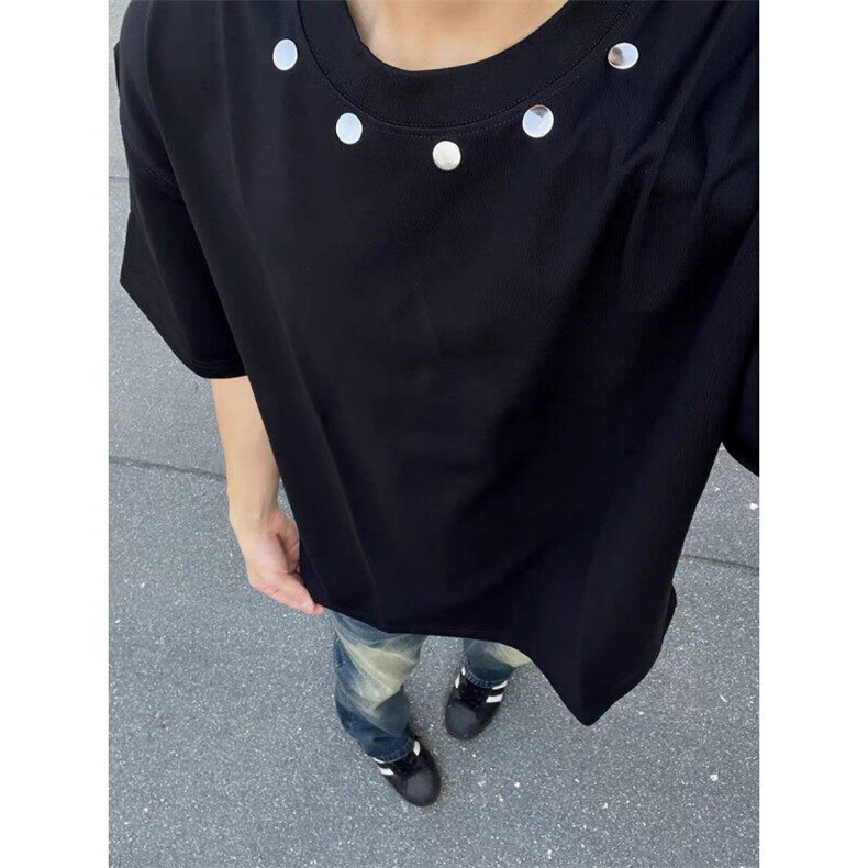 240纯棉垫肩铆钉短袖ZX0175-特批30,男装T恤,星座313A(原308A-2)