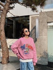 2021/加绒卫衣/NEW，女装卫衣/绒衫，潘朵拉