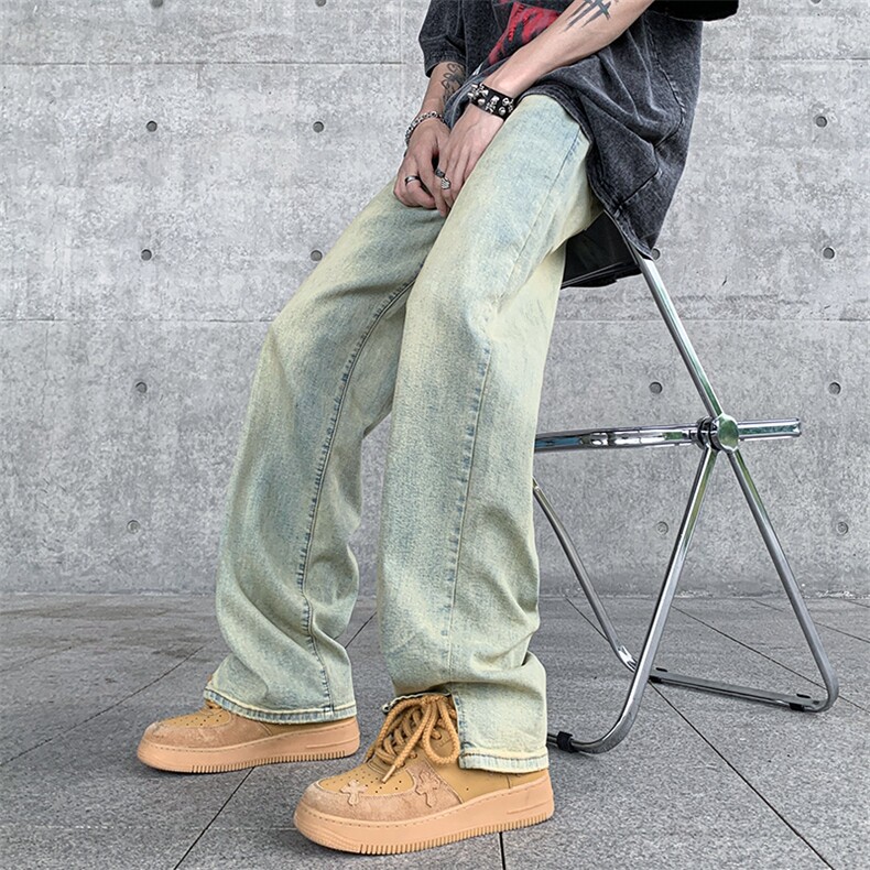 美式潮牌高街潮流宽松休闲牛仔裤A161-S2333-P59,男装牛仔裤,电商A161