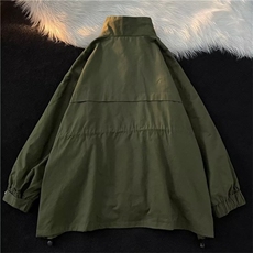 美式拼接牛仔外套男士潮牌大码假两件衣服J7083P65，男装夹克，星座1116-2