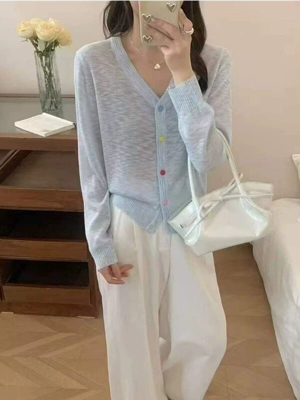 夏季休闲风时尚潮流新款防晒外套均码,女装防晒衣,梵泰羊绒