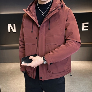 抖音 2025男士秋冬二棉加棉加厚夹克休闲棉服M1125-P120图片