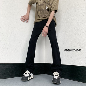 秋季美式ins高街hiphop大众休闲长裤货号K736P55图片