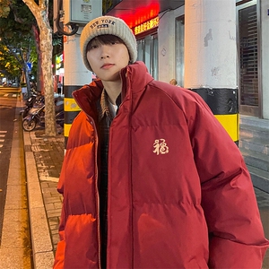 现货 抖音得物可供视频 冬季三防加厚羽绒棉衣外套面包棉服 81154图片