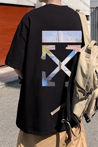 DX17130-P20 纯短袖t恤男大码半袖打底衫宽松体恤衫 港风图片