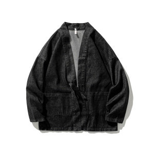 20秋冬大码汉服开衫道袍外套风复古和风男女情侣班服F16/P75,男装夹克,钱塘713