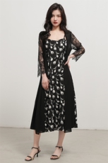 睡衣女2025年新款夏季薄款睡袍蕾丝性感吊带冰丝大码诱惑舒适睡裙，女装蕾丝衫/雪纺衫，婵米儿