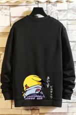 T4036-P25加绒款-P35简约帅气百搭长袖t恤男大码胖子卫衣砖墙，男装卫衣，电商A040A