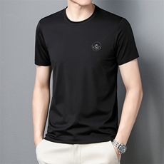 短袖T恤夏季休闲时尚潮流男士纯色百搭圆领轻薄男上衣ZL1280-P53，男装Polo衫，星座1105-3
