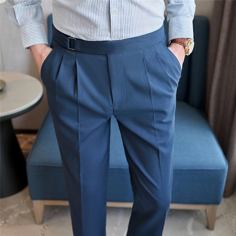 K9769-P70男士高品质设计感长裤秋冬加厚28-36码，男装西裤，电商A211