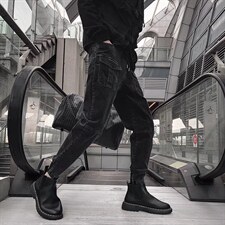 潮流春季牛仔裤男牛仔长裤小脚裤B5549P45，男装牛仔裤，星座1116-2
