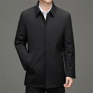 FA882秋冬新款2023年男士休闲羽绒服加厚保暖夹克外套P图片