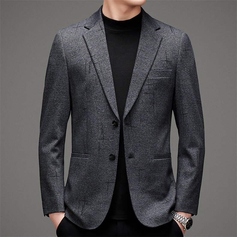 D2523男式2023春季新款便西男韩版西装外套商务休闲西服男装P190,男装西服,电商B360