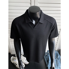 主推重磅POLO衫夏季短袖翻领半袖上衣cleanfit正肩t恤衫S419特28，男装Polo衫，电商A233-1