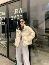 现货，90绒羽绒服，女装羽绒服，依纤