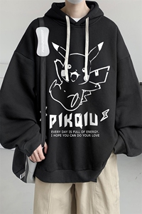 连帽卫衣男大码运动服帽衫外套WY2078-P35 加绒款-P40图片