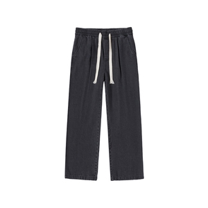 特P30抽绳牛仔裤纯色基础休闲裤882-P30图片
