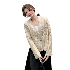 现货新款2025春小香风外套1C119-8855-P155-K238，女装连衣裙，英标秀