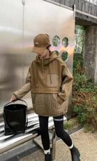 拼接现货，卫衣，女装卫衣/绒衫，爱美欧