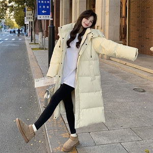 长款过膝宽松超保暖羽绒服190-F8803-P230-K348-50图片