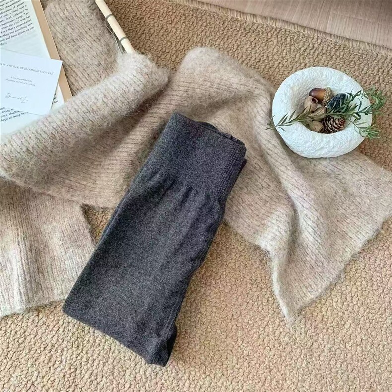 2025年秋季平面羊毛连裤袜时尚百搭通勤简约，女装打底裤，绒盛源