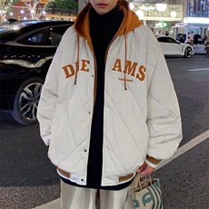 假两件棉服男士2023年新款青少年加厚棉衣服冬装外套M0791-P108，男装棉衣，星座308B-1