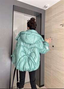 你别走～新款欧版带帽面包服图片