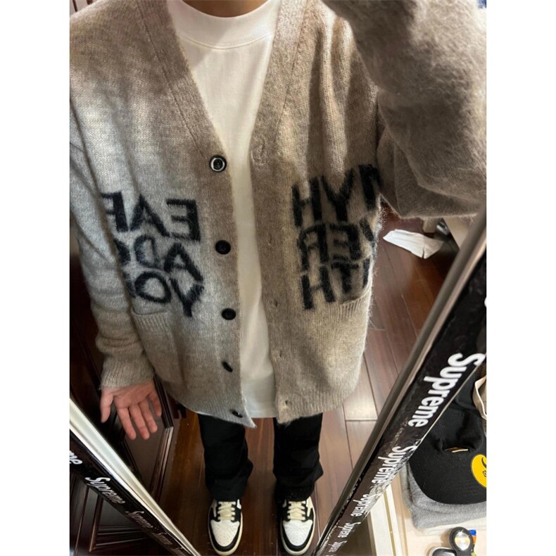 【有货】秋冬高级感慵懒风开衫毛衣男美式针织外套MY452CC-特P58,男装针织衫/毛衣,星座1007（原301D）