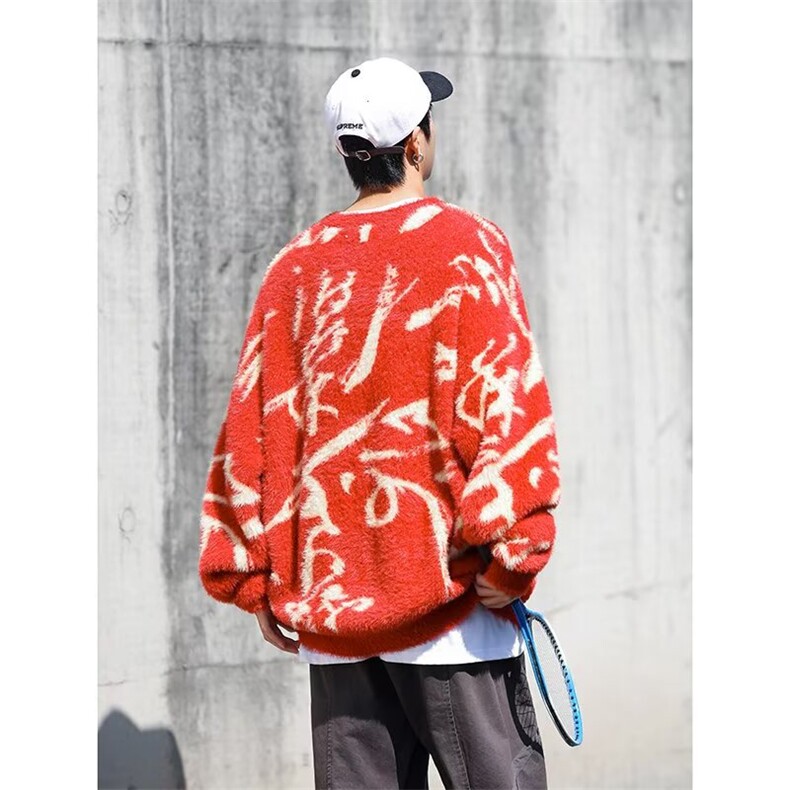1506-1/M76041/P59圆领毛衣针织衫男潮牌帅气秋冬季打底衫修身,男装T恤,星座1506-1