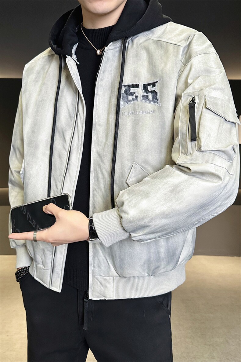 潮牌男士羽绒服标50可拆卸帽保暖上衣B317/8818/P245,男装羽绒服,电商B317