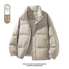 2025冬季新款港风白底大码90%白鸭绒羽绒服M-3XLGC160-特P199，男装羽绒服，电商A022
