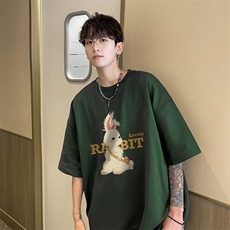 230g重磅纯棉!夏季短袖t恤男半袖男XT412-P25，男装T恤，电商B371